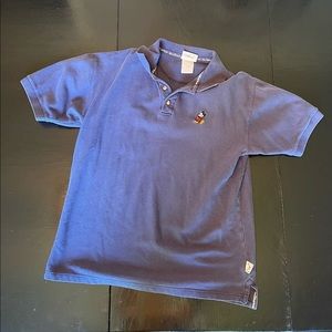Disney World Blue Mens Medium Mickey Mouse Polo